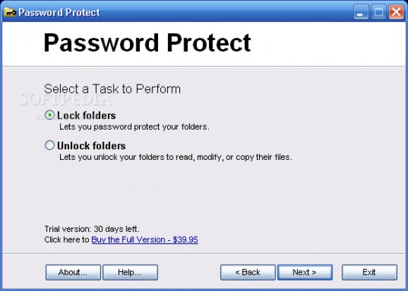 Password Protect screenshot