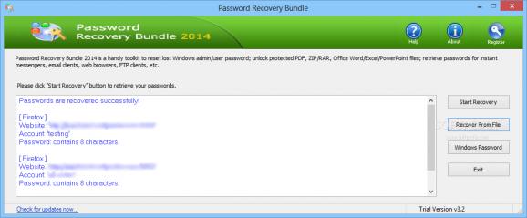 Password Recovery Bundle screenshot