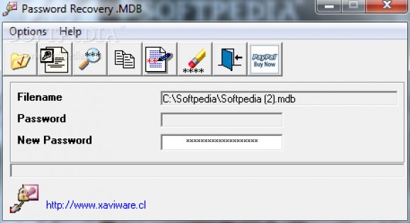 Password Recovery .MDB screenshot