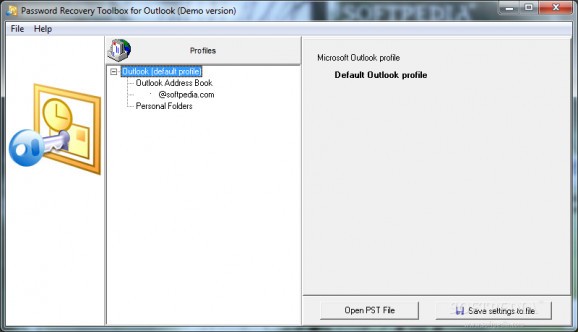 Password Recovery Toolbox for Outlook screenshot
