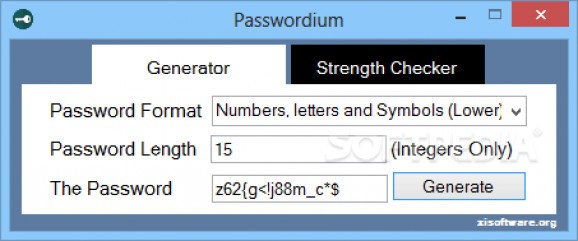 Passwordium screenshot