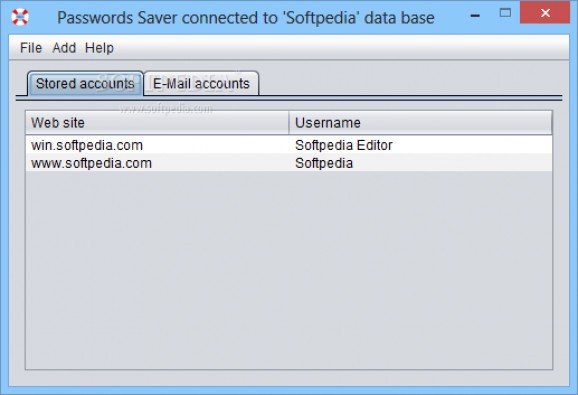 Passwords Saver screenshot