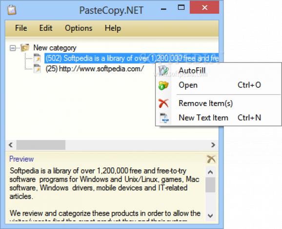 PasteCopy.NET screenshot