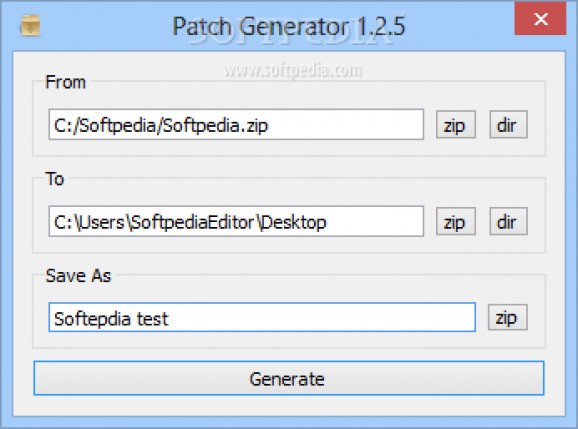 Patch Generator screenshot