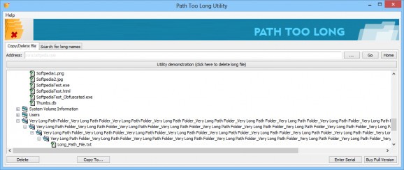 Path Too Long Utility screenshot