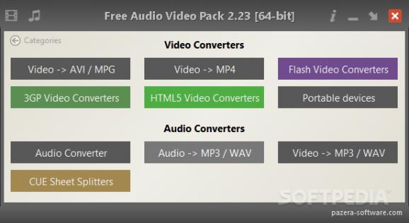 Free Audio Video Pack screenshot