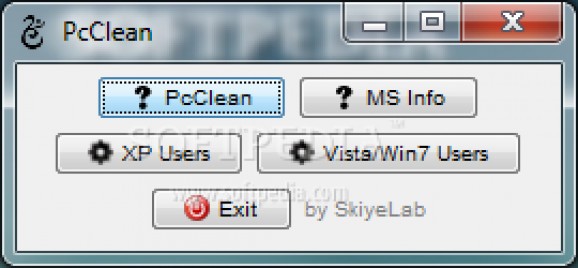 PcClean screenshot