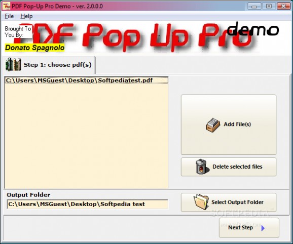 Pdf Pop Up Pro screenshot