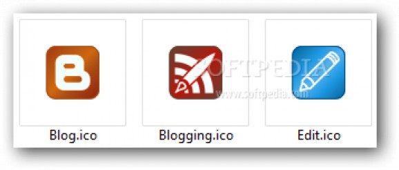 Perfect Blog Icons screenshot