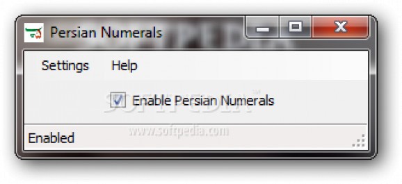 Persian Numerals screenshot