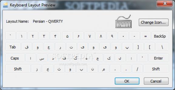 Persian QWERTY Keyboard screenshot