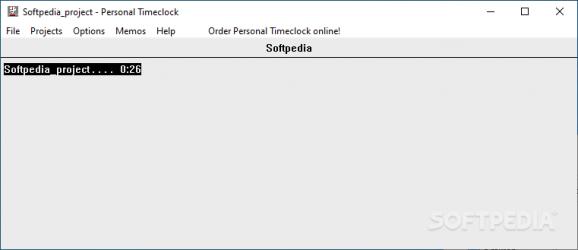Personal Timeclock screenshot