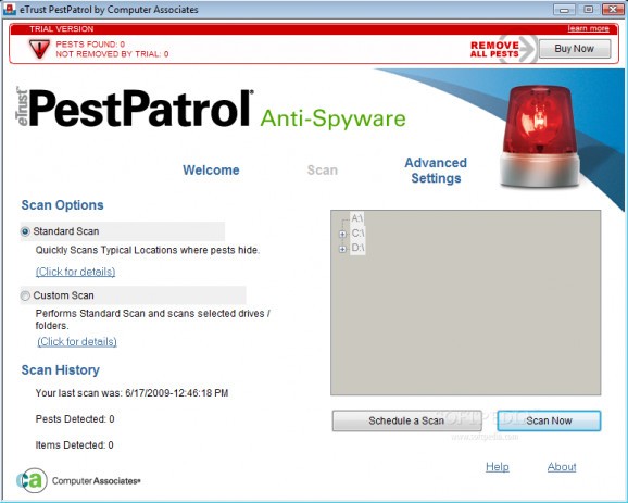 PestPatrol screenshot