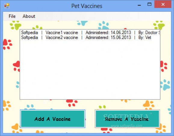 Pet Vaccines screenshot