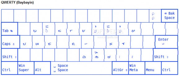 Philippines National Keyboard Layout screenshot