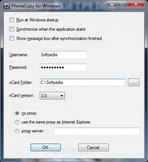 PhoneCopy for Windows screenshot