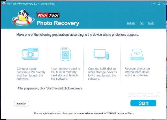 MiniTool Photo Recovery screenshot