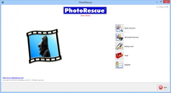 PhotoRescue screenshot
