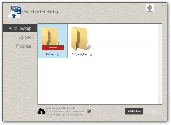 Photobucket Backup screenshot