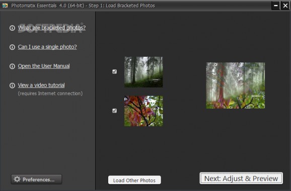 Photomatix Essentials screenshot