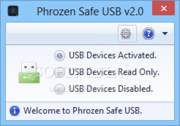 Phrozen Safe USB screenshot