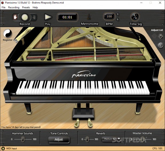 Pianissimo screenshot