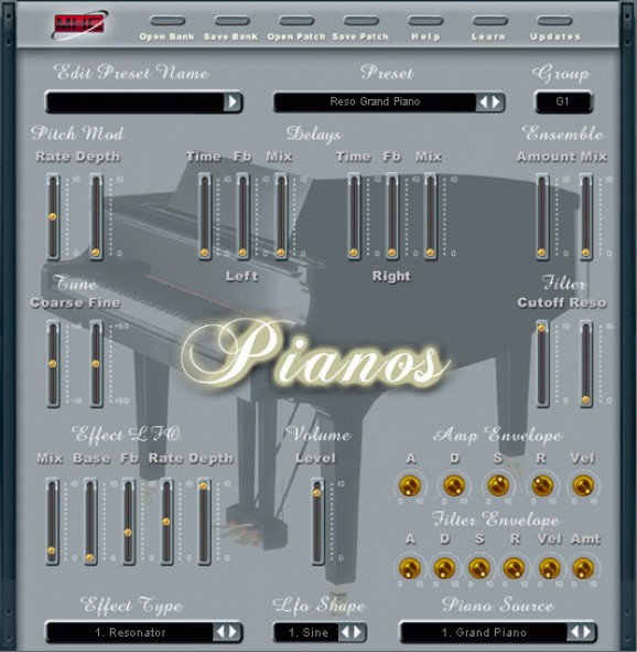 Pianos screenshot