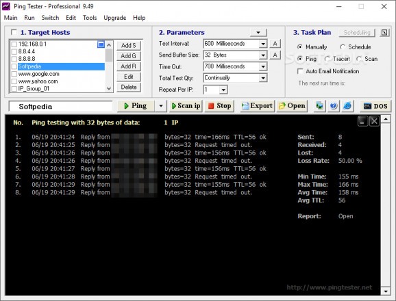 Ping Tester - Professional screenshot