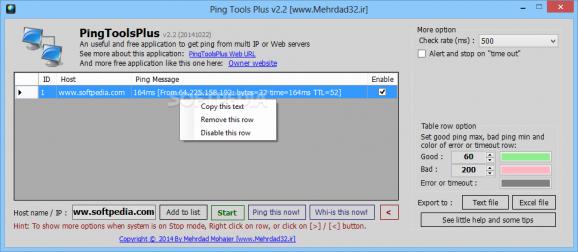 Ping Tools Plus screenshot