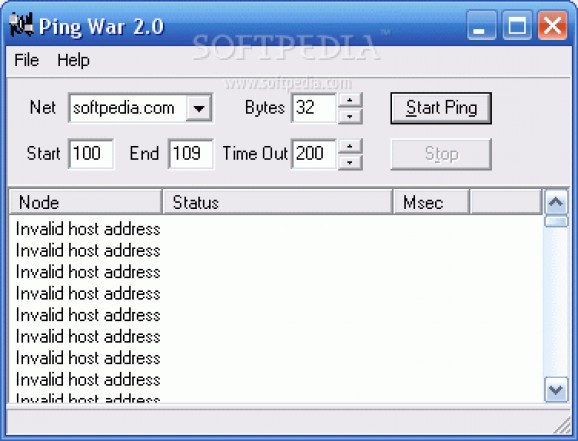 Ping War screenshot
