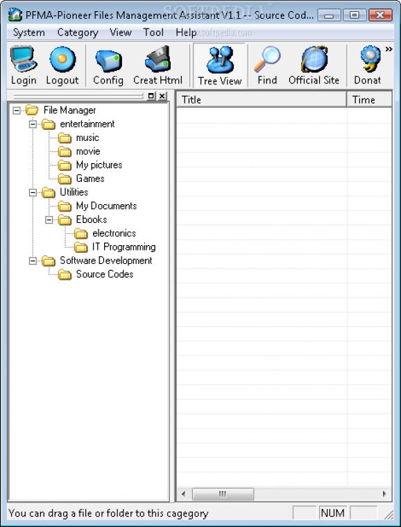Pioneer Files Management Assistant screenshot