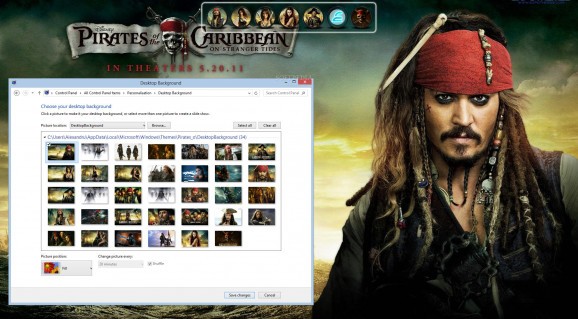 Pirates Of Caribbean Theme screenshot