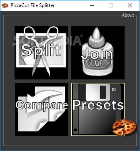PizzaCut File Splitter screenshot