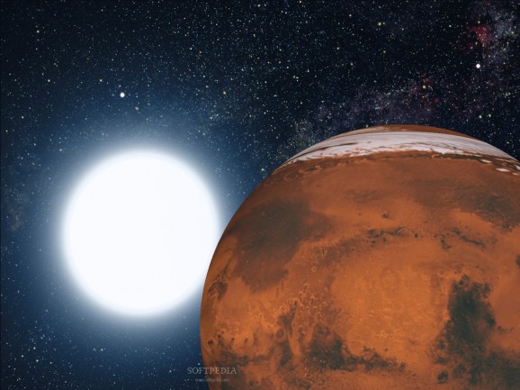 Planet Mars Animated Wallpaper screenshot