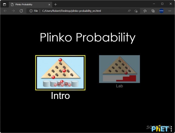 Plinko Probability screenshot