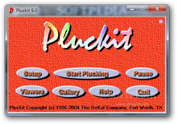 Pluckit screenshot