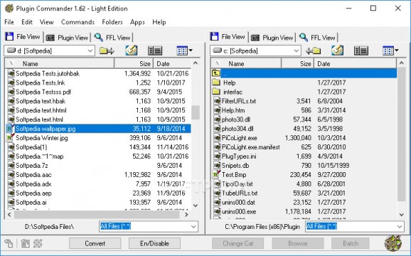 Plugin Commander Light screenshot