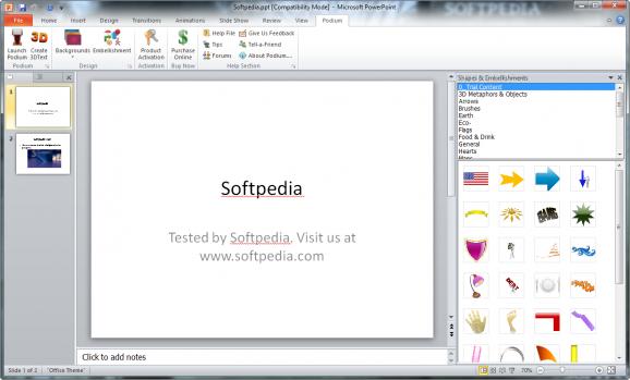 Podium for PowerPoint screenshot