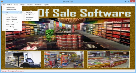 Point Of Sale Software screenshot