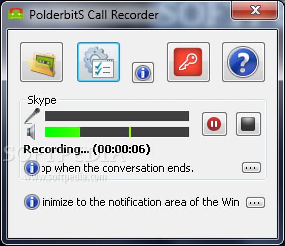 PolderbitS Call Recorder screenshot