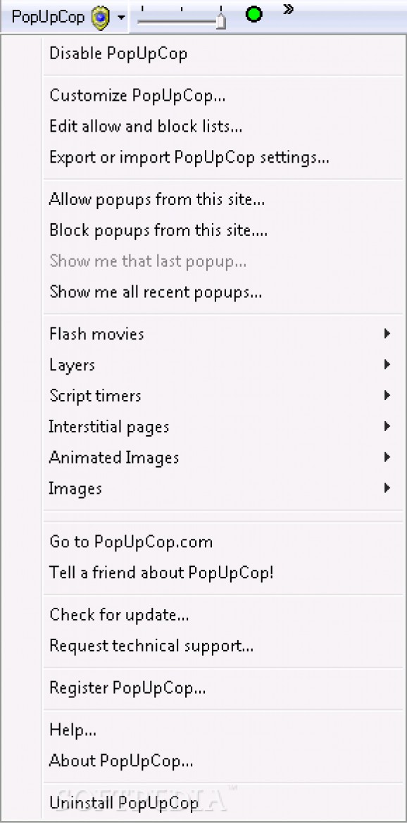 PopUpCop screenshot