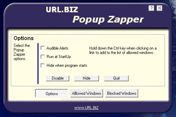 Popup Zapper screenshot