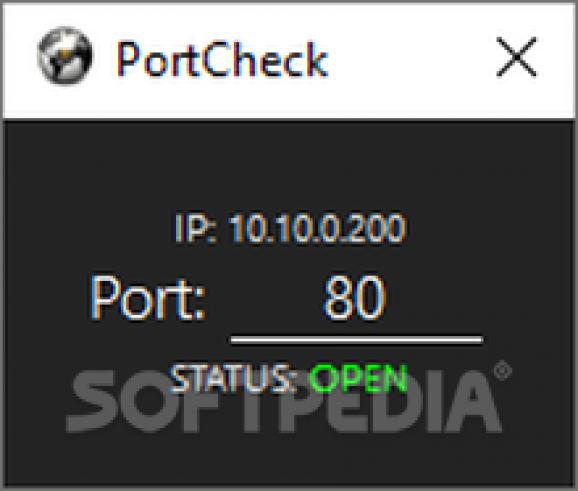 PortCheck screenshot