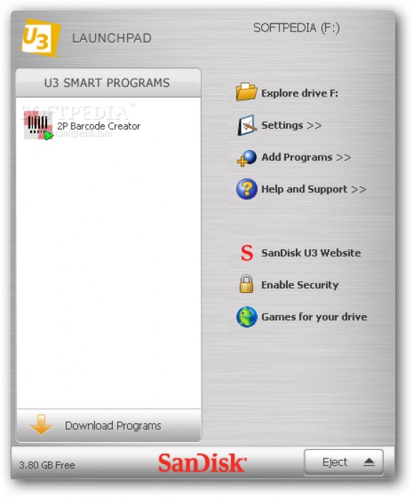Portable 2P Barcode Creator Enterprise screenshot