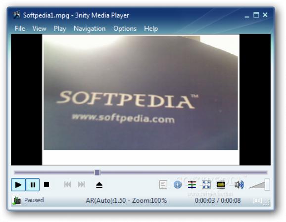 Portable 3nity Media Player screenshot