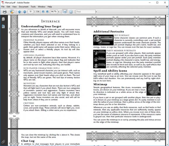 Portable Adobe Reader Lite screenshot