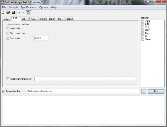 Portable Batch Compiler screenshot
