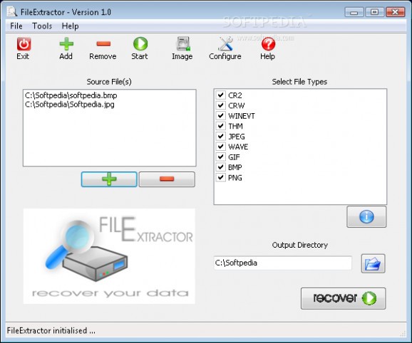 Portable FileExtractor screenshot