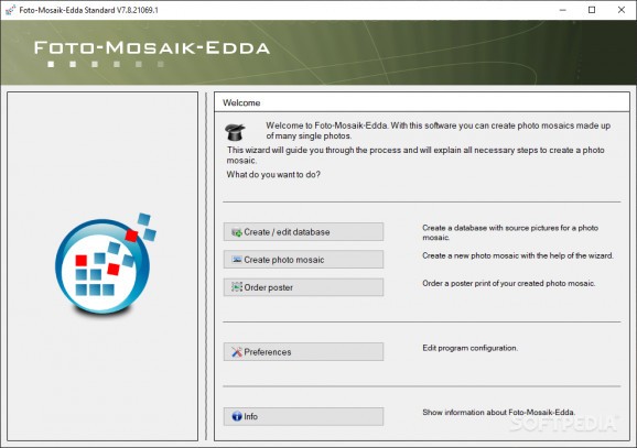 Portable Foto-Mosaik-Edda Standard screenshot