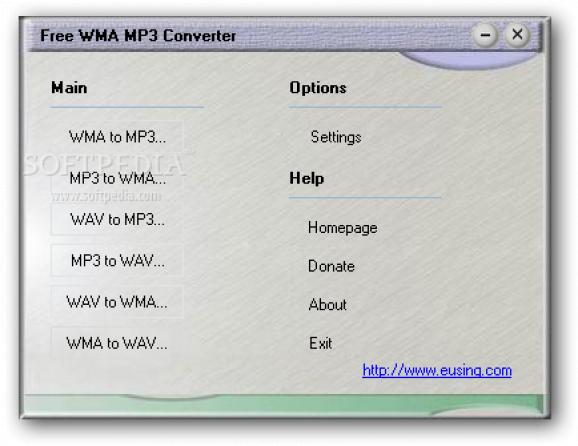 Portable Free WMA MP3 Converter screenshot